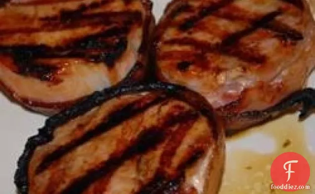 Molasses-Brined Pork Chops
