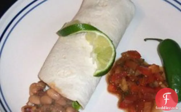 Black-Eyed Peas and Tortillas