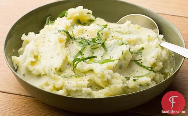 Mashed Potatoes with Olive Oil and Herbs