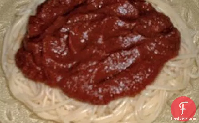 Tomato Juice Spaghetti Sauce