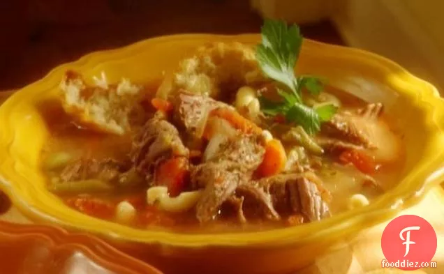 The Lady and Sons Beef Vegetable Soup