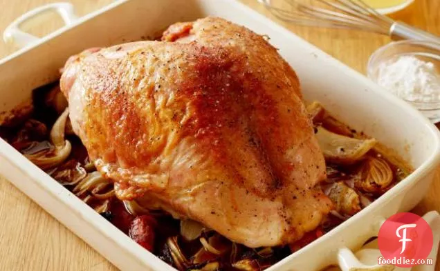 Roast Turkey Breast with Gravy