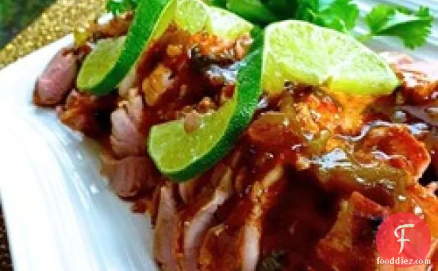 टकीला-लाइम पोर्क टेंडरलॉइन