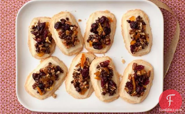 Fruit and Nut Holiday Shortbread