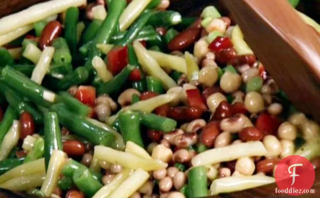 Five Bean Salad with Champagne Vinaigrette