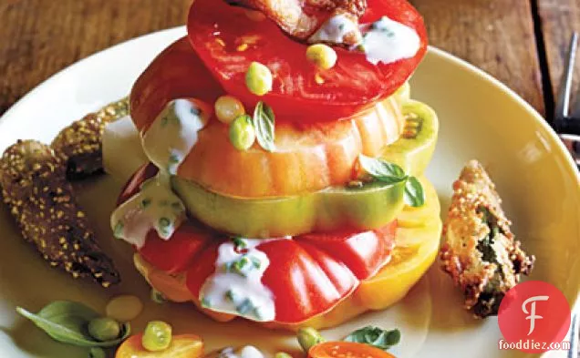 Hot and Hot Tomato Salad