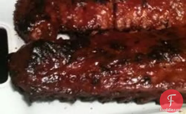 Southern Grilled Barbecued Ribs