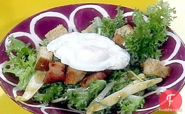 Soup and Salad, with Style: Salad Lyonnaise and Leek and Potato Soup