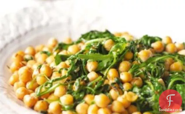 Chickpeas With Rocket And Sherry