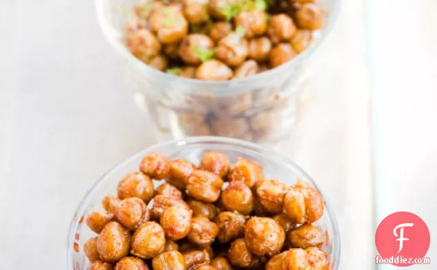 Roasted Chickpeas With {soy And Lime} Or {pimentón And Garlic}