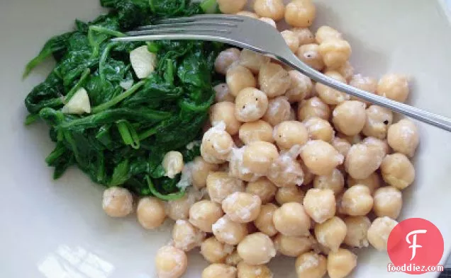 Chickpeas With Lemon And Parmesan