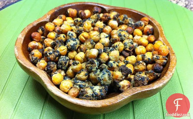 Roasted Wasabi Chickpeas