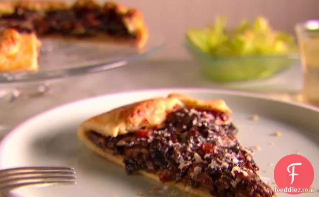 Crostata with Mushrooms and Pancetta