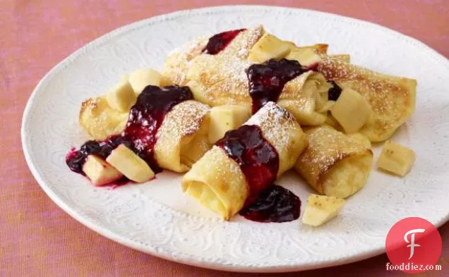 Blueberry Blintzes