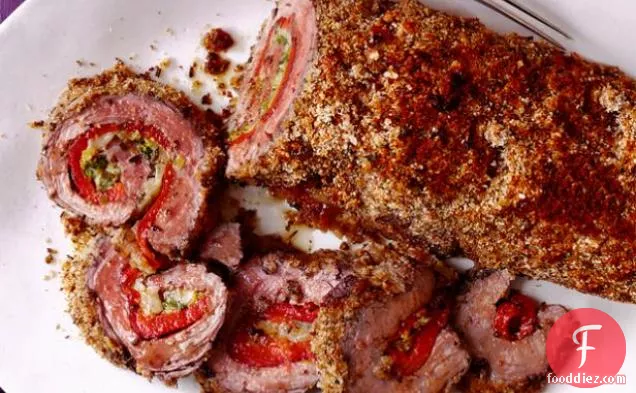 सहिजन-Crusted स्टेक स्र्लाडा