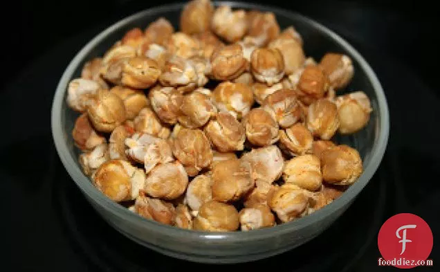 Crockpot Crunchy Roasted Garbanzo Beans