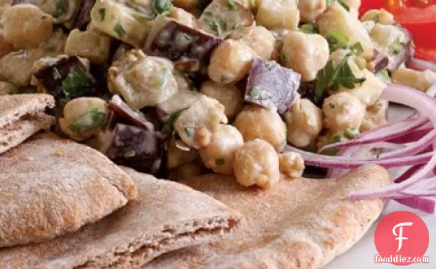 Middle Eastern Chickpea Platter Recipe