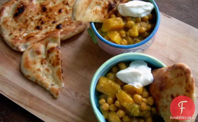 Squash And Chickpea Curry With Lemongrass And Coriander