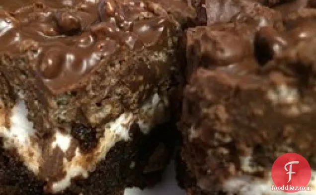 Rocky Road Peanut Butter Brownies