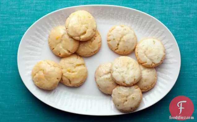 Iced Citrus Crackle Cookie