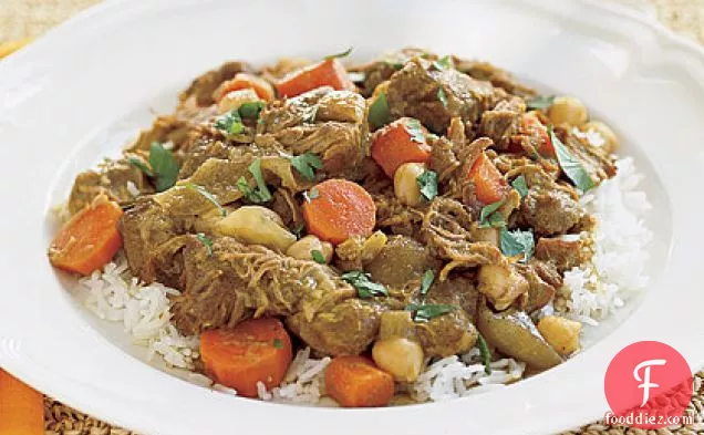 Lamb Curry with Chickpeas