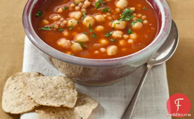 Pancetta and Chickpea Soup