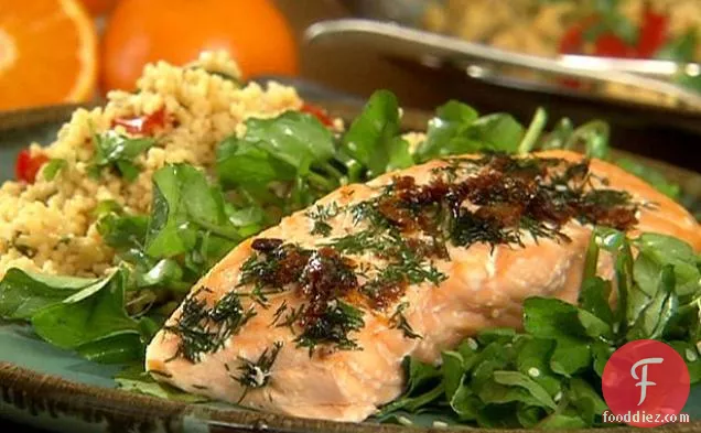 साइट्रस बेक्ड सैल्मन