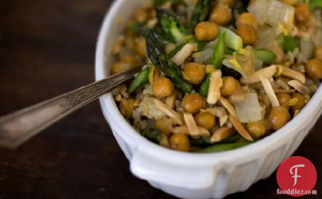 Ten Minute Tasty Asparagus And Brown Rice