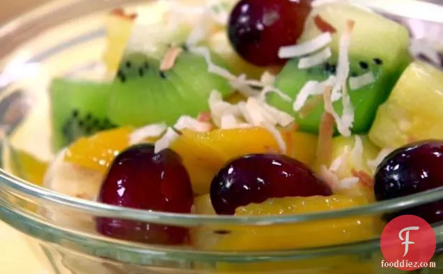 Tropical Fruit Salad with Honey and Lime