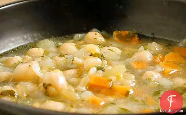कामुत, दाल और छोले का सूप