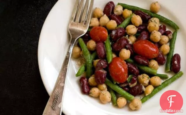 Three-bean Salad With Dill Dressing