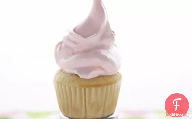 Classic Cupcakes with Lemon Meringue Frosting