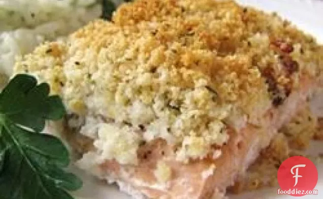 Panko Parmesan Salmon