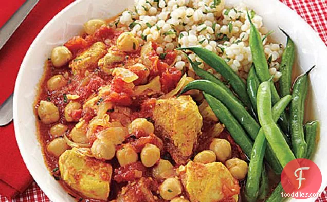 Curried Chicken and Chickpea Stew