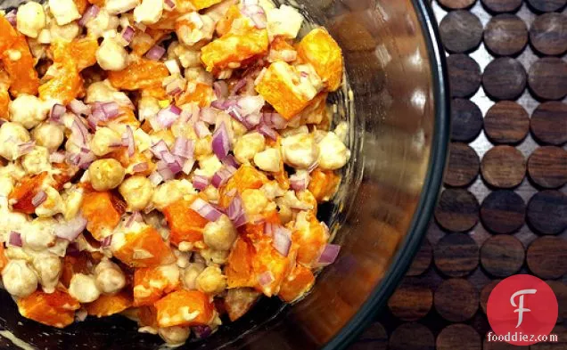 Warm Butternut Squash And Chickpea Salad