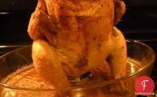 Baked Beer Can Chicken