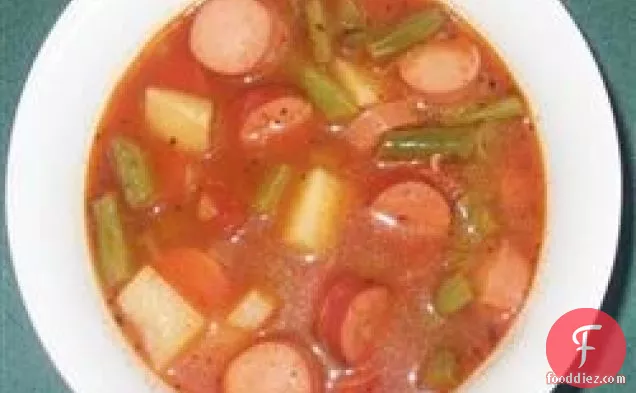 हॉट डॉग सूप