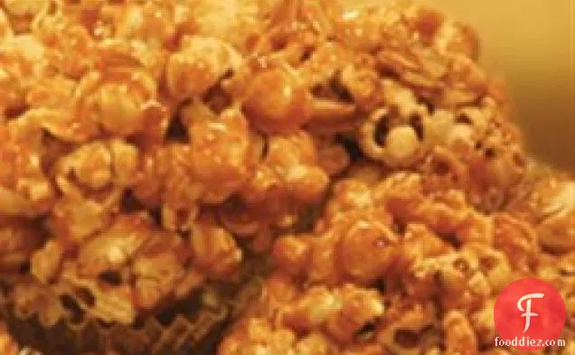 Caramel Popcorn Clusters