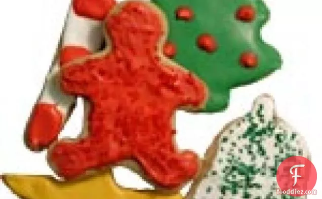 Decorated Spice Cookies