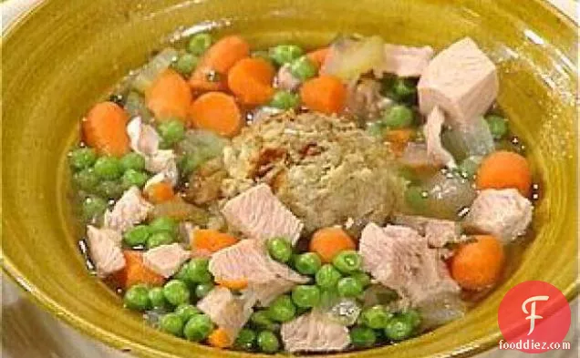 Turkey and Stuffin' Soup