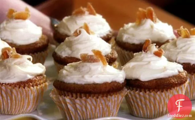 Five Spice Pineapple Carrot Cupcakes