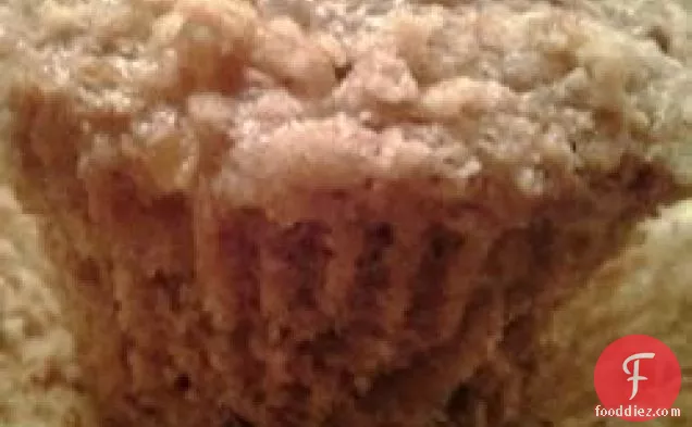 एप्पल Streusel के चोकर Muffins