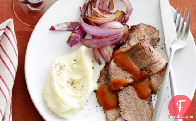 परम ब्रेज़्ड ब्रिस्केट