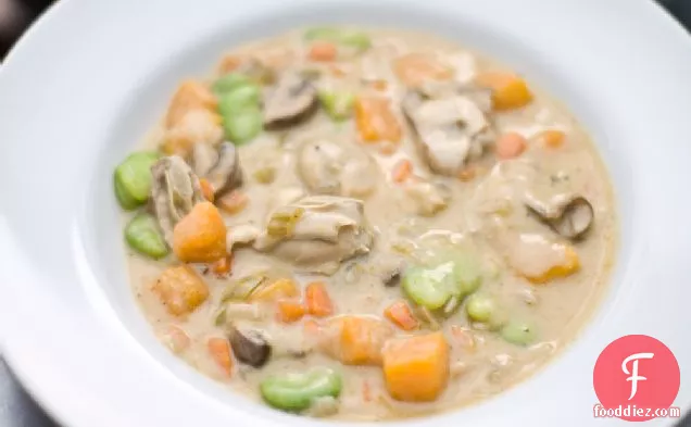 Oyster And Fava Bean Stew