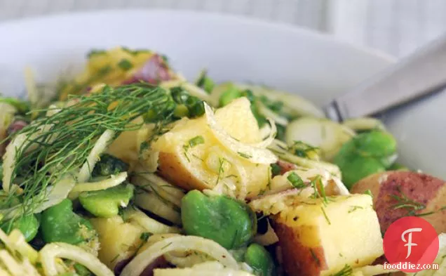 Potato Salad With Fava Beans And Fennel