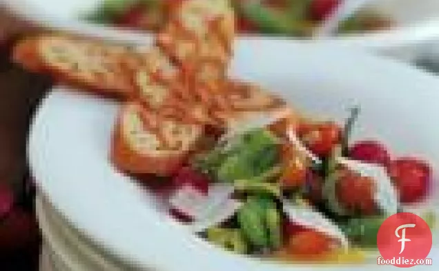 Cherry Tomato And Fava Bean Salad