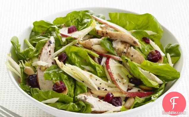 Spinach, Pear and Chicken Salad