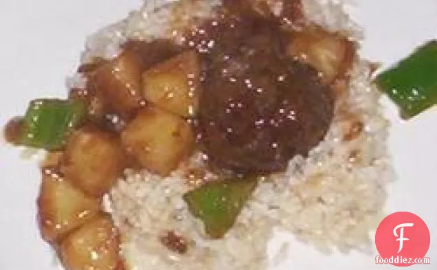 मीठा और खट्टा Meatballs चतुर्थ