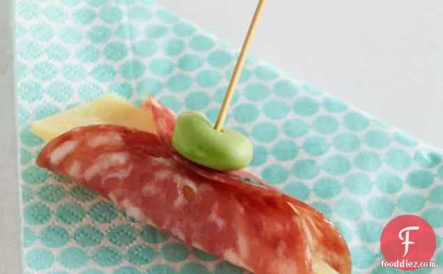 Salami with Manchego Cheese