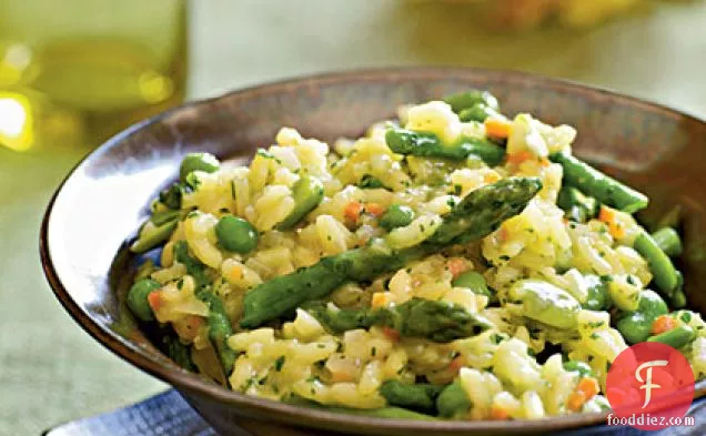 Risotto with Spring Vegetables